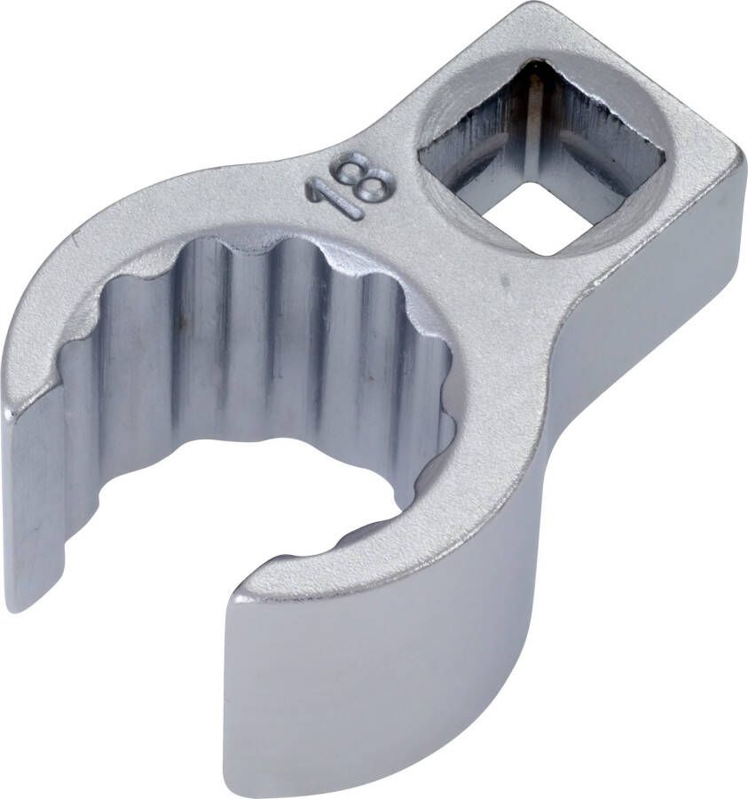 Hazet Ringsleutel · open 848Z-18 · 3 8 inch (10 mm) vierkant hol · Buitentwaalfkant profiel · SW 18 mm · Binnenvierkant 10 =