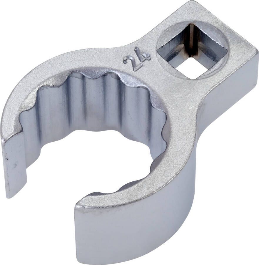 Hazet Ringsleutel · open 848Z-24 · 3 8 inch (10 mm) vierkant hol · Buitentwaalfkant profiel · SW 24 mm · Binnenvierkant 10 =