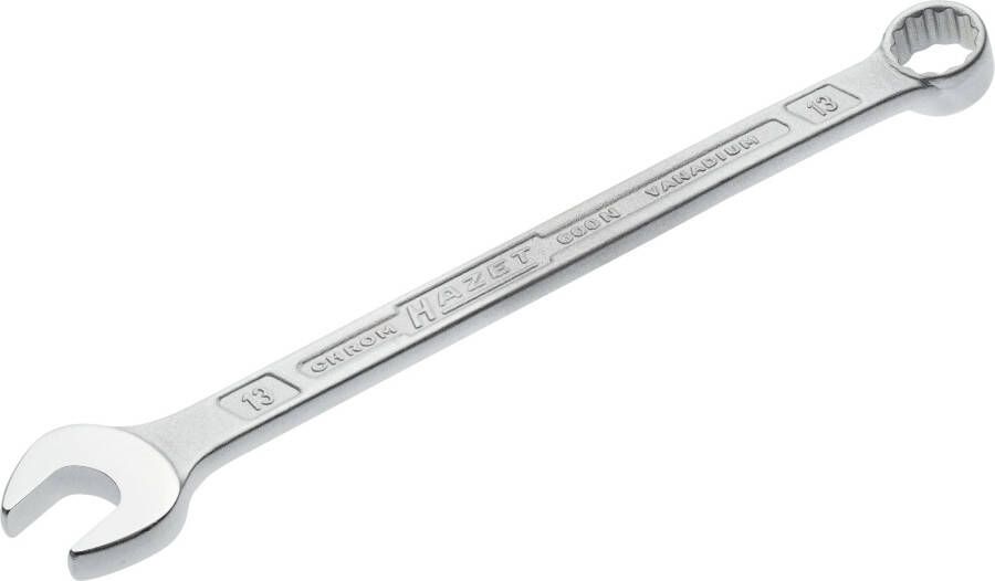 Hazet Ringsteeksleutel 600N-13 · Buitentwaalfkant tractieprofiel · SW 13 mm
