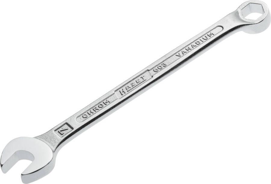 Hazet Ringsteeksleutel 603-7 · Buiten-zeskant-tractieprofiel · SW 7 mm