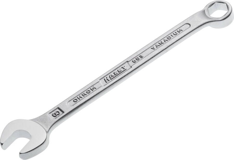 Hazet Ringsteeksleutel 603-8 · Buiten-zeskant-tractieprofiel · SW 8 mm