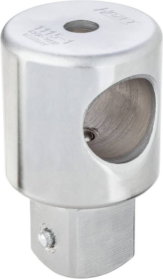Hazet Schuifstuk 1115-1 · 1 inch (25 mm) vierkant massief · Lengte: 80 mm
