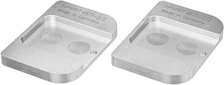 Hazet Set remadapterplaten voor remzadel met dubbele zuiger 4971-2 2