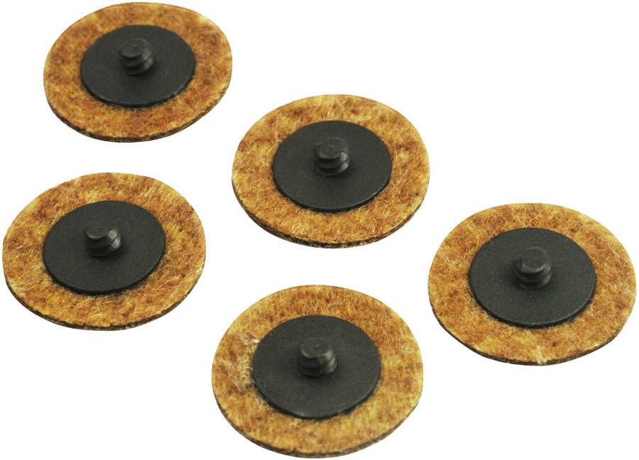 Hazet Slijpvlies · Ø 50 mm · korrel 80 9033-11-080 5 · 5-delig