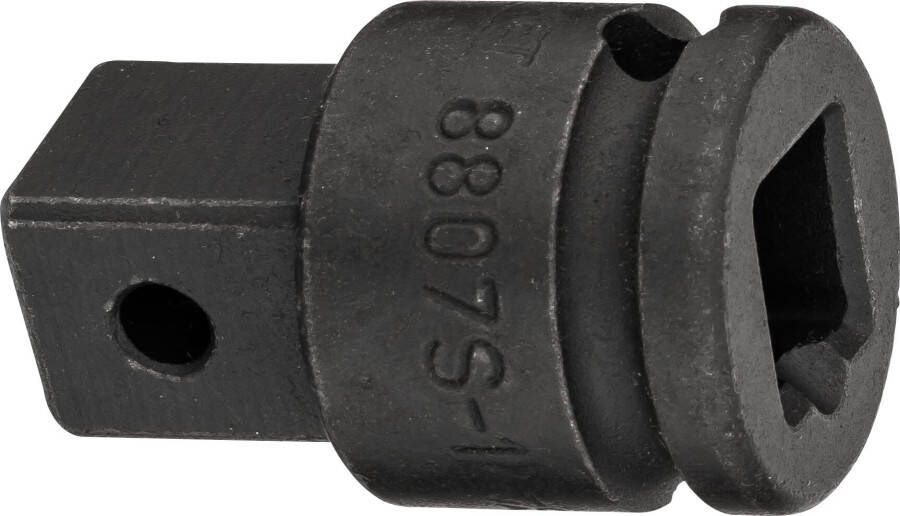 Hazet Vergrotingsstuk 8807S-1 · 3 8 inch (10 mm) vierkant hol · 1 2 inch (12 5 mm) vierkant massief · 22 mm