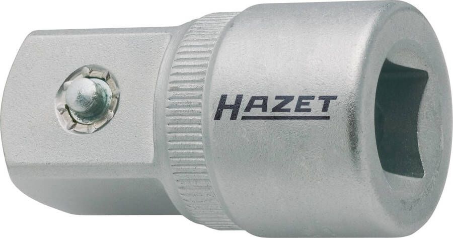 Hazet Vergrotingsstuk 958-1 · 1 2 inch (12 5 mm) vierkant hol · 3 4 inch (20 mm) vierkant massief · Lengte: 50 mm