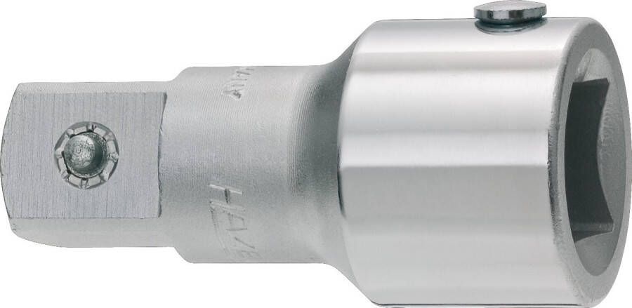 Hazet Verlengstuk 1017-3 · 3 4 inch (20 mm) vierkant hol · 3 4 inch (20 mm) vierkant massief · Lengte: 75 mm