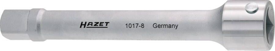 Hazet Verlengstuk 1017-8 · 3 4 inch (20 mm) vierkant hol · 3 4 inch (20 mm) vierkant massief · Lengte: 200 mm