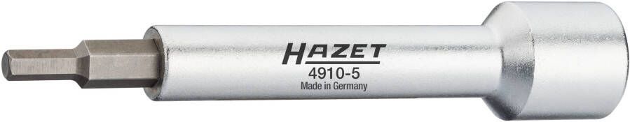 Hazet Verlengstuk 4910-5 · 1 2 inch (12 5 mm) vierkant hol · Binnen-zeskant-profiel · SW 5 mm