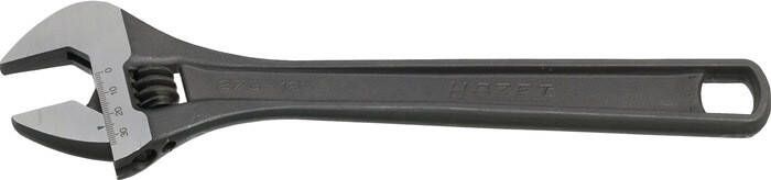 Hazet Verstelbare sleutel | 279-18 | max. 53mm | lengte 458mm | met instelschaal