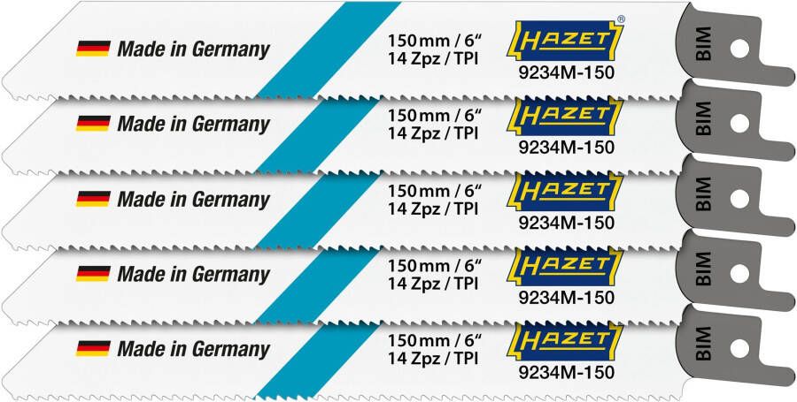 Hazet Zaagbladenset 9234M-150 5 · 5-delig