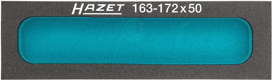 Hazet Zachtschuiminleg · met vakken voor kleine onderdelen 163-172X50 · L x B x H: 172 mm x 50 mm x 33 mm