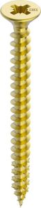Heco Spaanplaatschroef HFP 4 x 40 PK PZD voldraad verzinkt geel 200 stk 15247