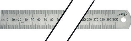 Helios Preisser Stalen liniaal | lengte 1000 mm | staal buigzaam | verdeling A = mm mm | 1 stuk 0460209