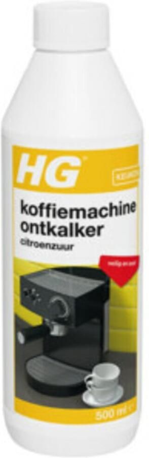 HG Ontkalker Voor Espresso- & Padkoffiezetapparaten Op Basis Van Citroenzuur | Mtools
