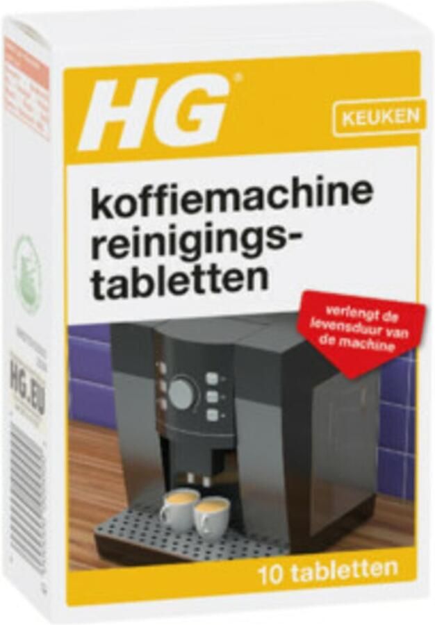 HG Universele Reinigingstabletten Voor Koffiemachines | Mtools