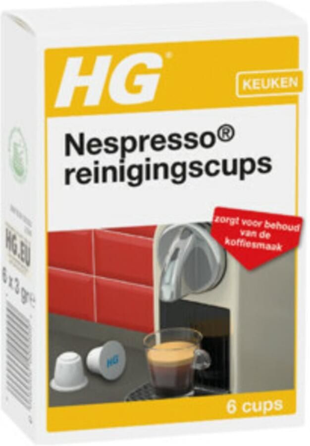HG Nespresso Reinigingscups 11182611