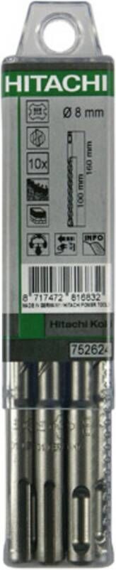 Hikoki Accessoires Boor Sds-Plus 4X110 (10 Stuks) (Old 752600) 782601