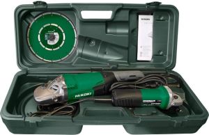 Hikoki G23SW2 GPZ G13SR4 + G23SW2 HAAKSE SLIJPMACHINESET IN KOFFER G23SW2CPZ