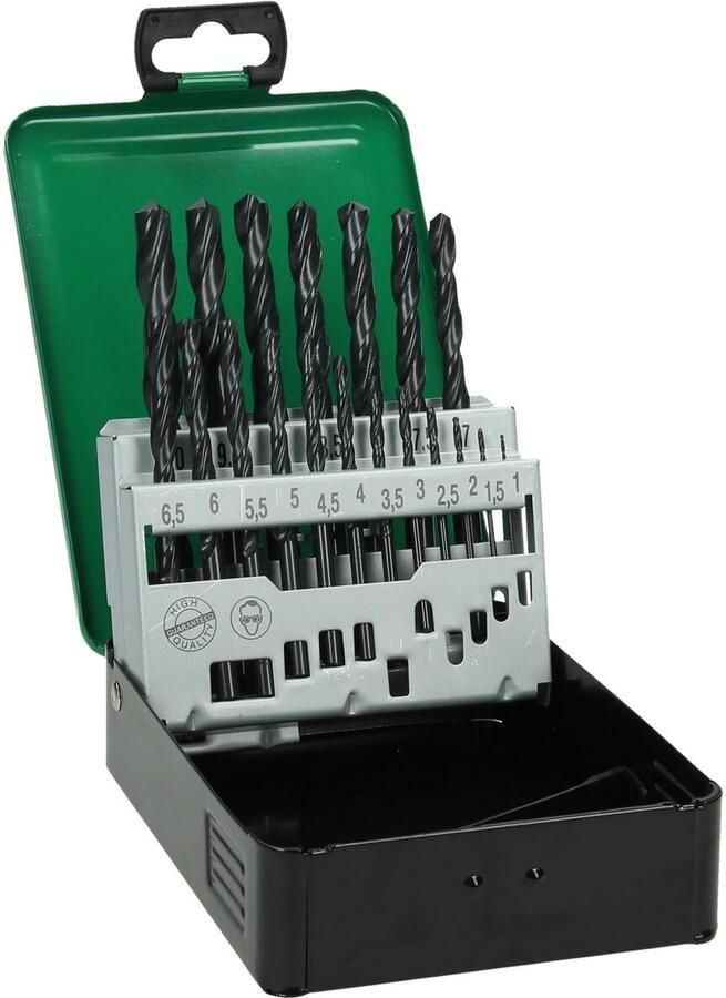 Hikoki Accessoires 19-Delige Metaalborenset HSS-R DIN 338 In Cassette 780096