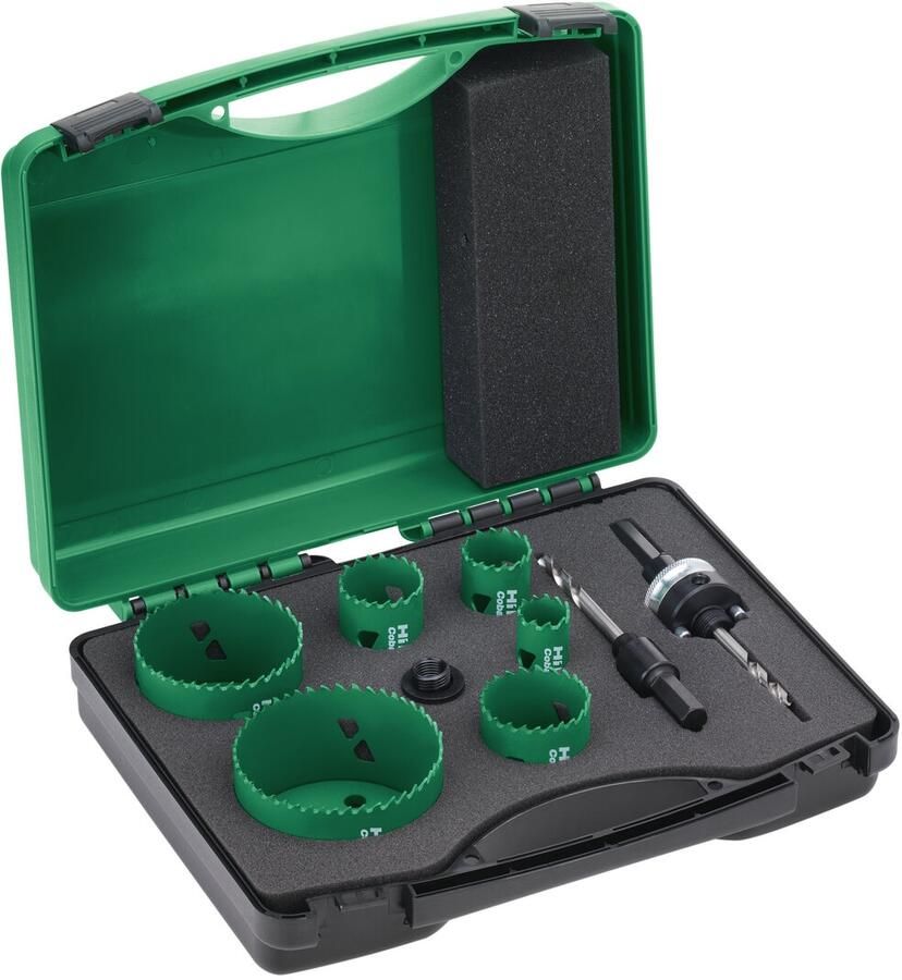 Hikoki Accessoires Gatzaagset Bi-Metaal HSS-Co "Elektricien Nr. 2" 9-Delig 4101075