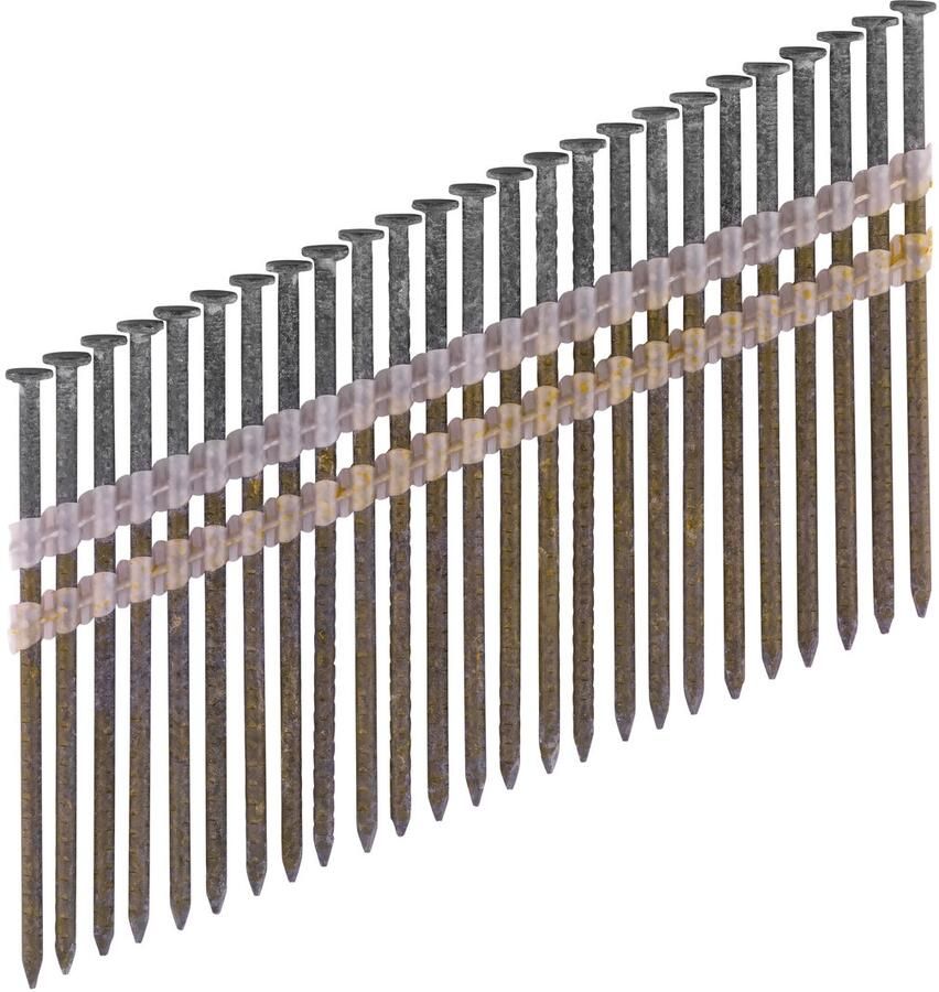 Hikoki Accessoires Nagels 21° O-kop | 3 1 x 90 mm | Weerhaak | Thermisch verzinkt | 500 st. 4103025
