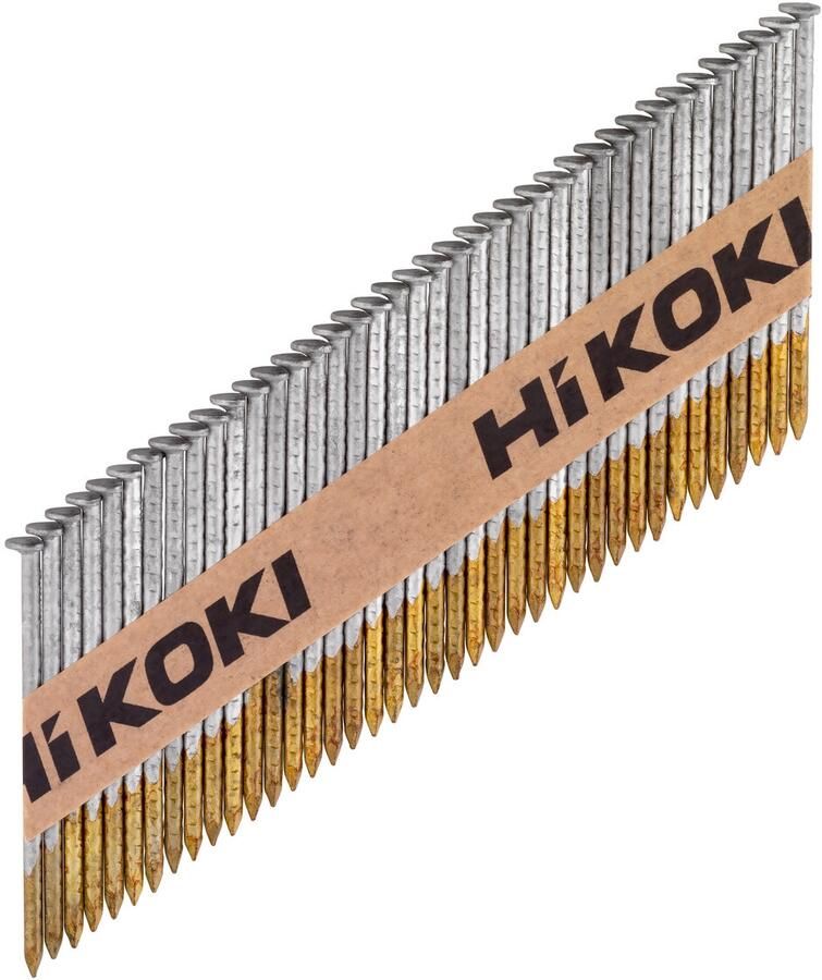 Hikoki Accessoires Nagels 34° D-kop | 2 8 x 63 mm | Weerhaak | Thermisch verzinkt | 500 st. 4103007