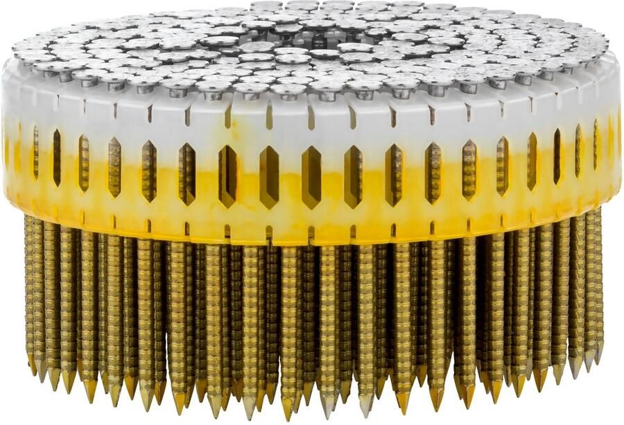 Hikoki Accessoires Rolnagels 0° O-kop | 2 5 x 50 mm | Ring | RVS A4 | Kunststofgebonden | 800 st. 4103048
