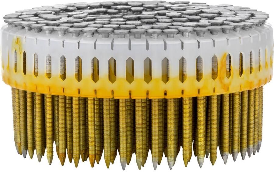 Hikoki Accessoires Rolnagels 0° O-kop | 2 5 x 50 mm | Ring | Thermisch verzinkt | Kunststofgebonden | 2400 st. 4103045