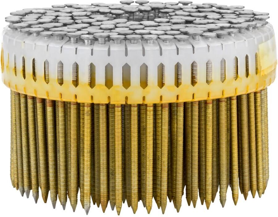 Hikoki Accessoires Rolnagels 0° O-kop | 2 5 x 65 mm | Ring | Thermisch verzinkt | Kunststofgebonden | 2400 st. 4103046