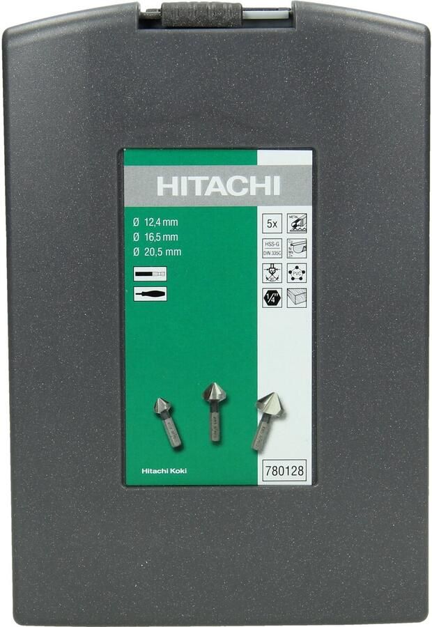 Hikoki Accessoires Verzinkborenset 5-Delig 780128