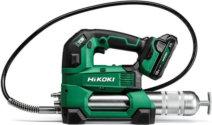 Hikoki AL18DA WPZ Accu Vetspuit | 18V | 400Gr | 1X 18V 2 0Ah accu + snellader | In Kunststof Koffer AL18DAWPZ