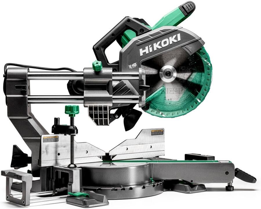 Hikoki C10FSB2WAZ | Afkortzaag 230 V | 1.200 W | 254 mm | 92 x 305 mm | asgat 30 mm | schaduwlijn C10FSB2WAZ