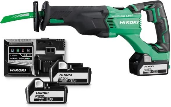 Hikoki CR18DBL WJZ Accu Reciprozaag BL 5 0Ah CR18DBLWJZ - Foto 2