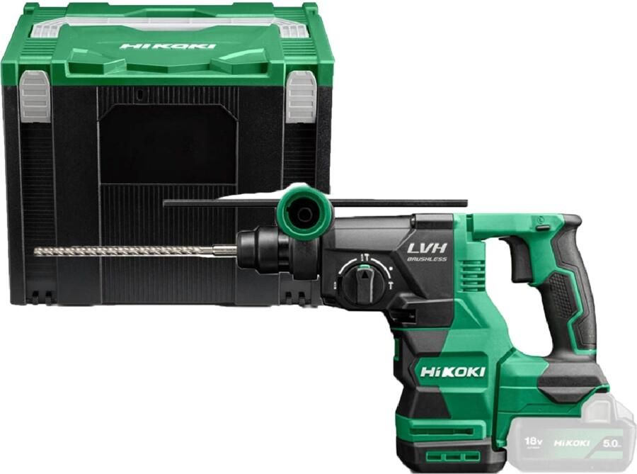 Hikoki DH1826DAW2Z Accu boor-breekhamer | SDS Plus | 18V | 3.2 J | Zonder accu en lader | In HSC IV DH1826DAW2Z
