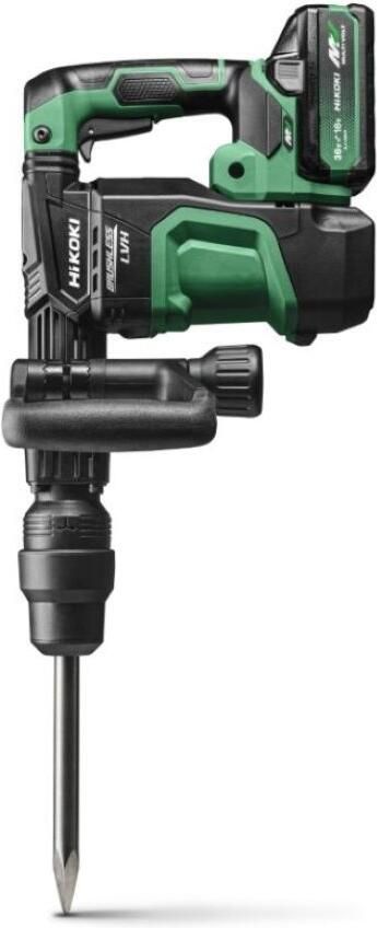 Hikoki H3641DAWAZ | MultiVolt accu breekhamer 36V SDS-Max 6.8J in kunststof koffer (2x 4.0Ah MV B accu + UC18YSL3 snellader) H3641DAWAZ