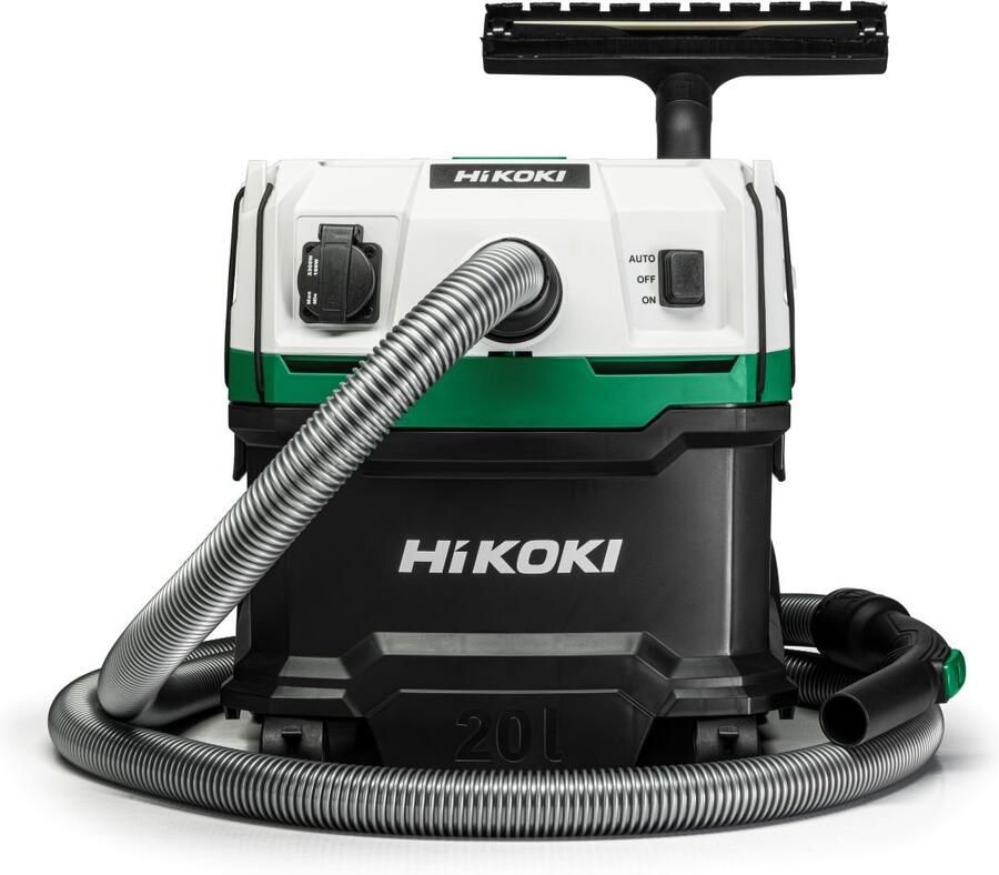 Hikoki RP200YL WAZ Nat- en droogstofzuiger | 4 2 m³ min | 1. 200 W | L-Klasse | 20L RP200YLWAZ