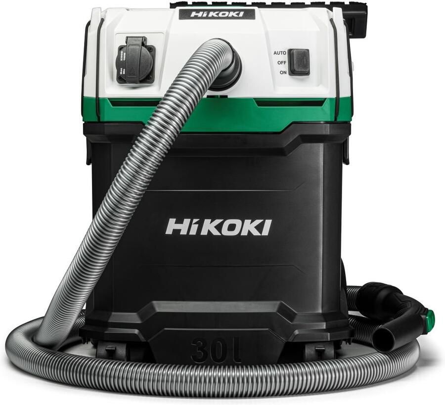 Hikoki RP300YL WAZ Nat- en droogstofzuiger | 4 2 m³ min | 1. 200 W | L-Klasse | 30L RP300YLWAZ