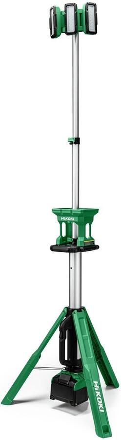 Hikoki UB18DGW4Z | Accu Statief Bouwlamp | 18V | Exclusief lader en accu's UB18DGW4Z