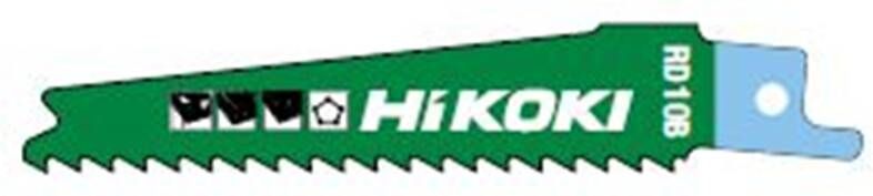 Hikoki Schrobzaagbladen | RD10B S511DF | 100mm | 6TPI | (5 stuks) | Hout+Metaal | 752680