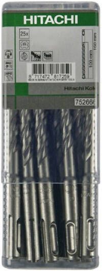 Hitachi Boor Sds-Plus 8X110 (25 Stuks) (Oud 752665)