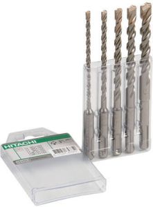 Hitachi Borenset Sds-Plus Multipack 5 6 8 10 12X160 (Oud 751023)