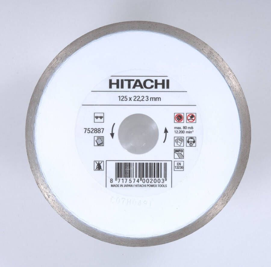 Hitachi Diamant Zaagblad 110X22 2X4Mm Type Tegels