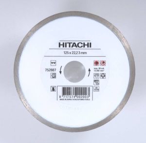 Hitachi Diamant Zaagblad 125X22 2X5Mm Type Tegels