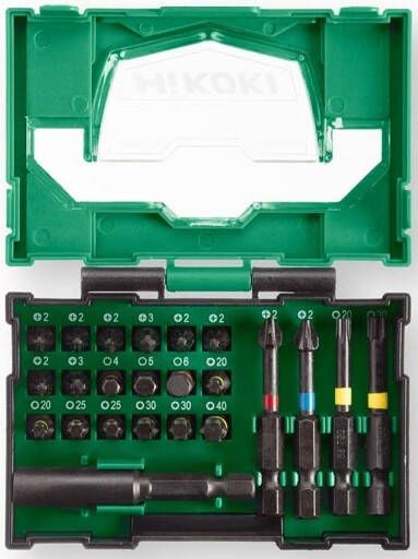 Hikoki Accessoires Krachtbitset | 23-delig | BOX I 40030021