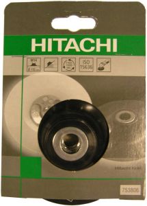 Hitachi Steunschijf Met Moer 125 Mm Zacht Iso 15636