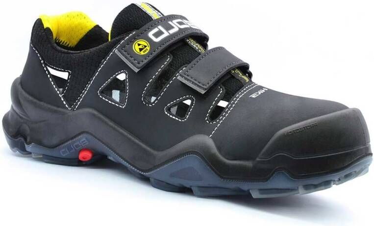 HKS Sandaal Elba 1 VTP Metaalvrij S1P ESD | Zwart Geel | 00.162.033.46