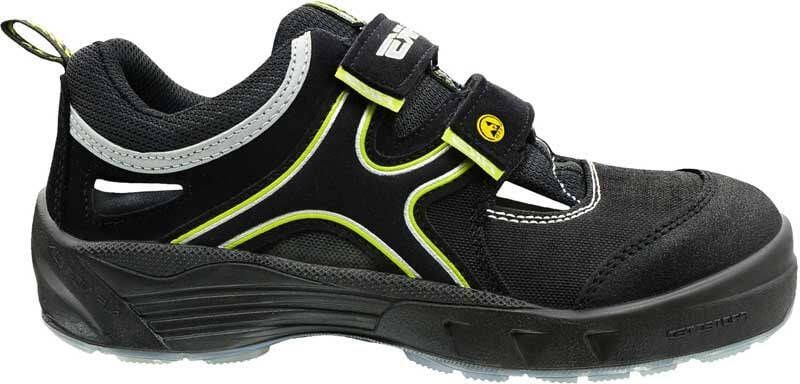 HKS Sandaal K1 AM S1P ESD | Zwart Geel | 00.162.049.40