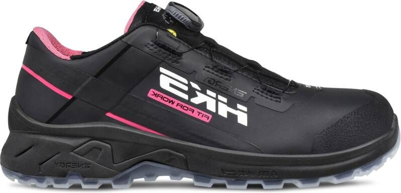 HKS Werkschoen AirGuard Pink Black BOA S3L Laag | Zwart | 4040005667392