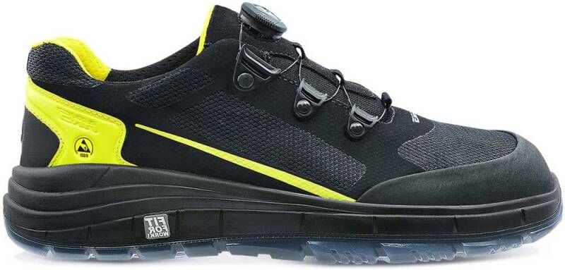 HKS Werkschoen Boa 8 BTP Laag S1P | Zwart Geel | 00.162.024.48